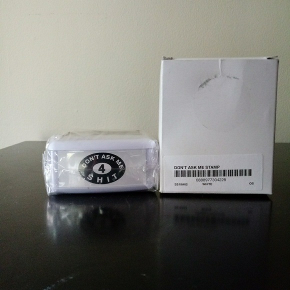 Supreme "dont ask me 4 sh*t" stamp - Picture 2 of 3